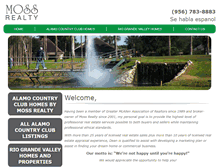 Tablet Screenshot of mossrealty.info